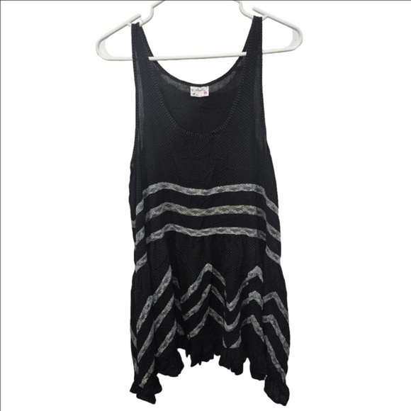 Free People Dresses & Skirts - Free People Voile And Lace Trapeze Slip Dress